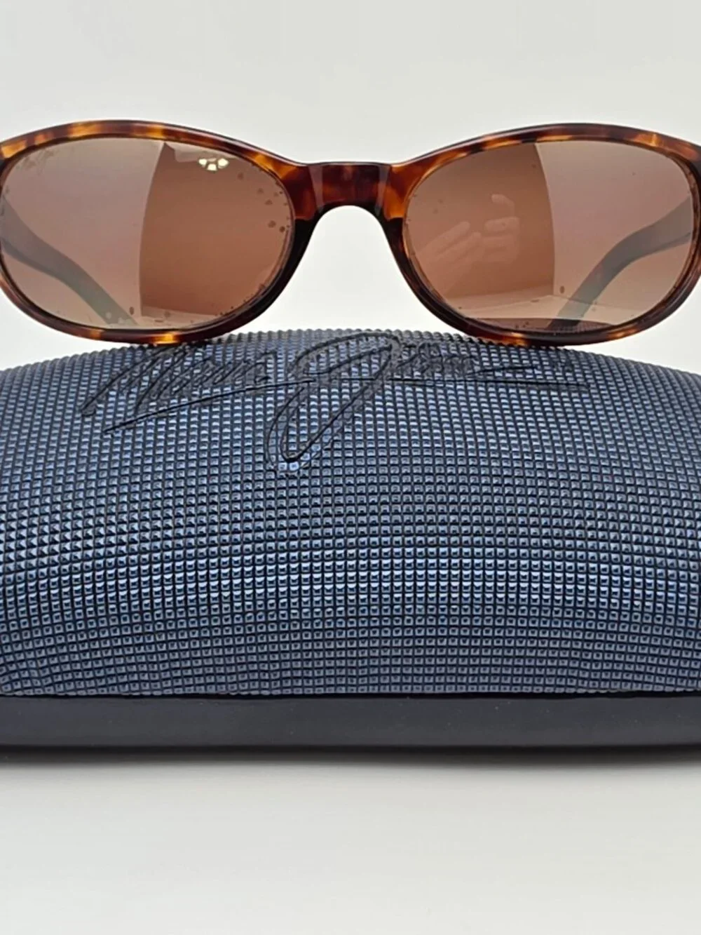 Maui Jim MJ-136-10 Cyclone Tortoise Frame Polarized HCL Bronze Lens Sunglasses